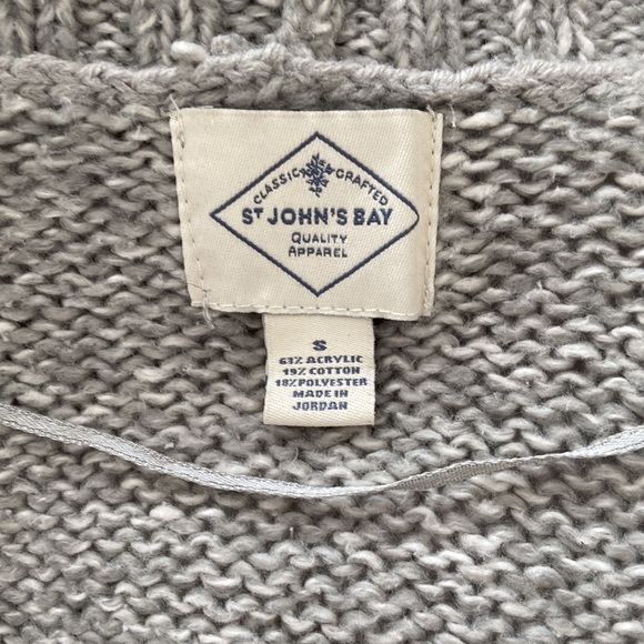 St. John's Bay Gary Cardigan - Picture 7 of 8